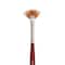 12 Pack: Princeton™ Velvetouch™ Series 3950 Fan Brush, 10/0